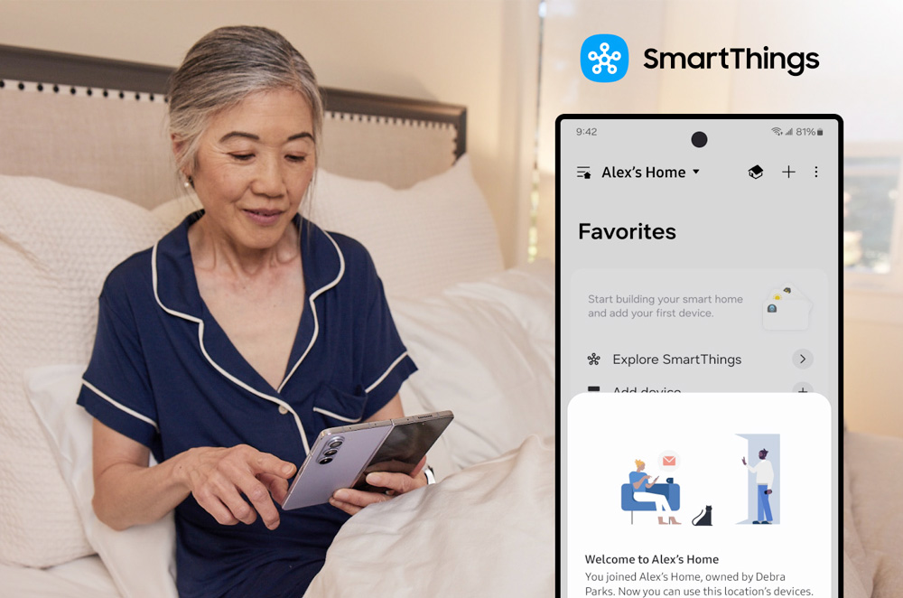 Family Care i SmartThings.