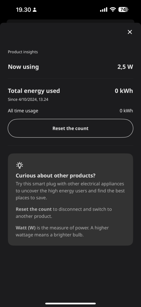 Det er muligt at få et overblik over et samlet energiforbrug.