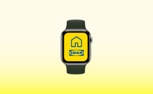 IKEA Home Smart Apple Watch.